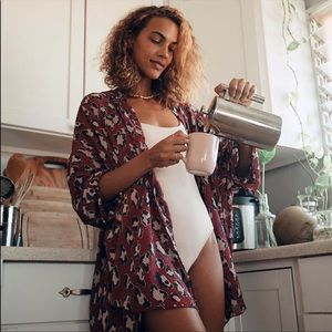 Free People Wake Up Shirt